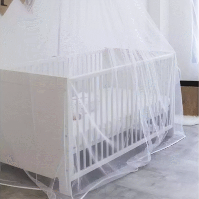 Moustiquaire ciel de lit de bébé