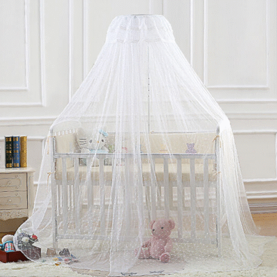 Moustiquaire ciel de lit de bébé